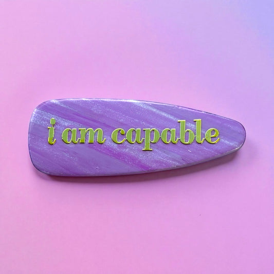 i am capable